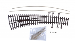 TILLIG 82410 - H0 Bausatz Innenbogenweiche links